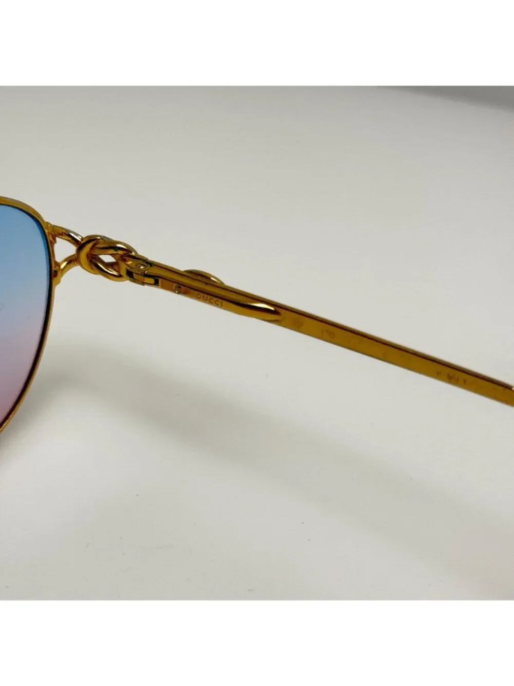 Gucci GG 2604 Z60 Eyeglasses Eye Glasses Frames Gold 54-18-130